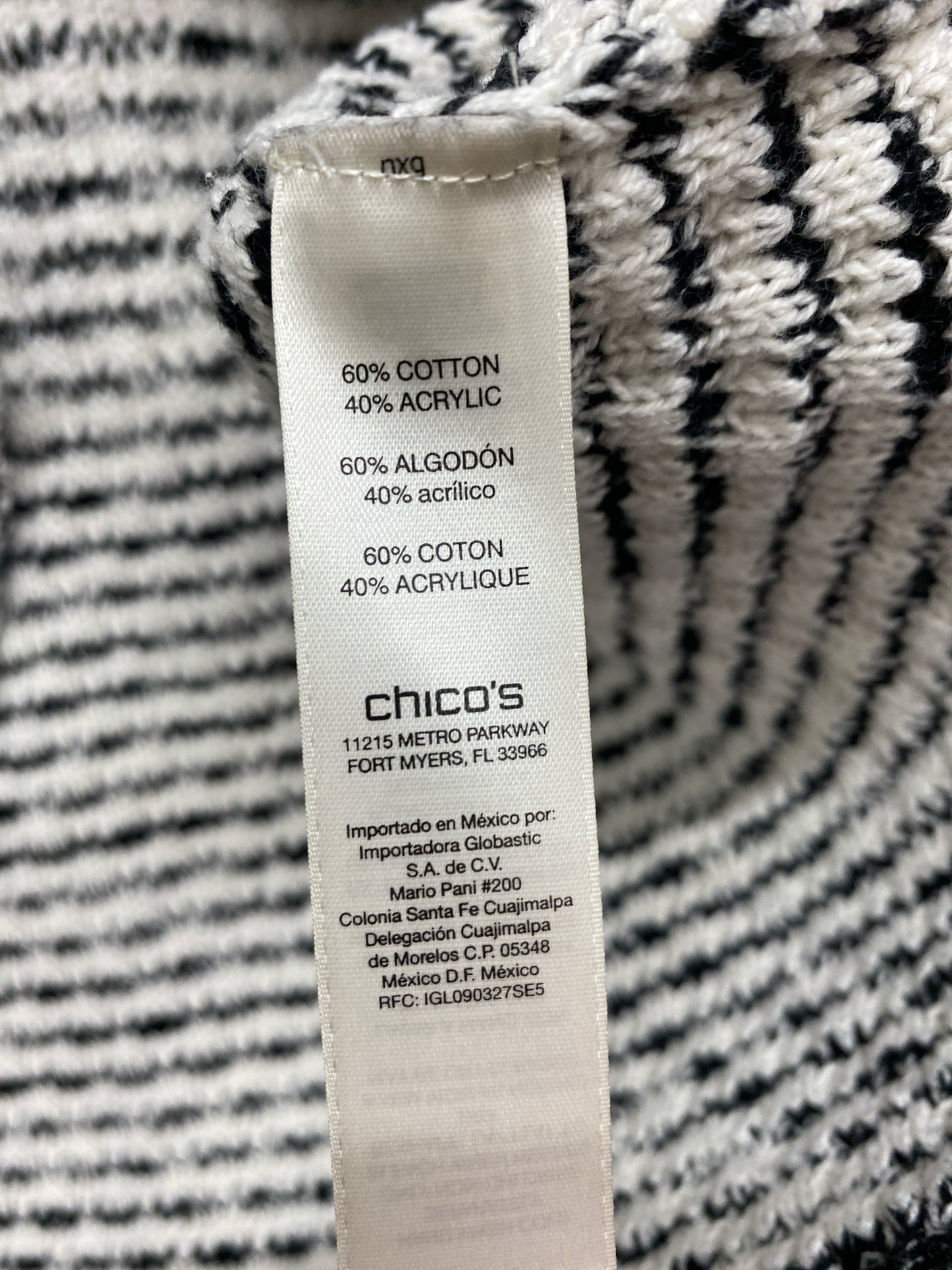 Size L Chico's Cardigan Vest