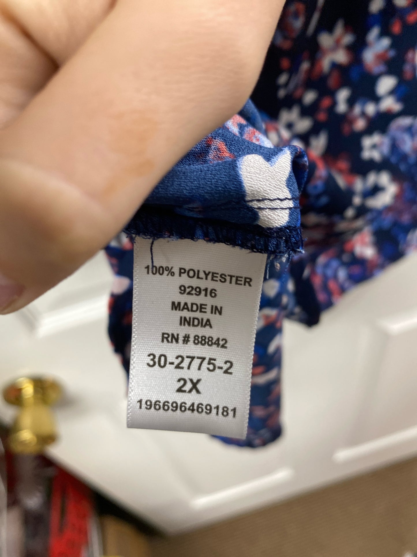 Size 2X Catherines Shirt