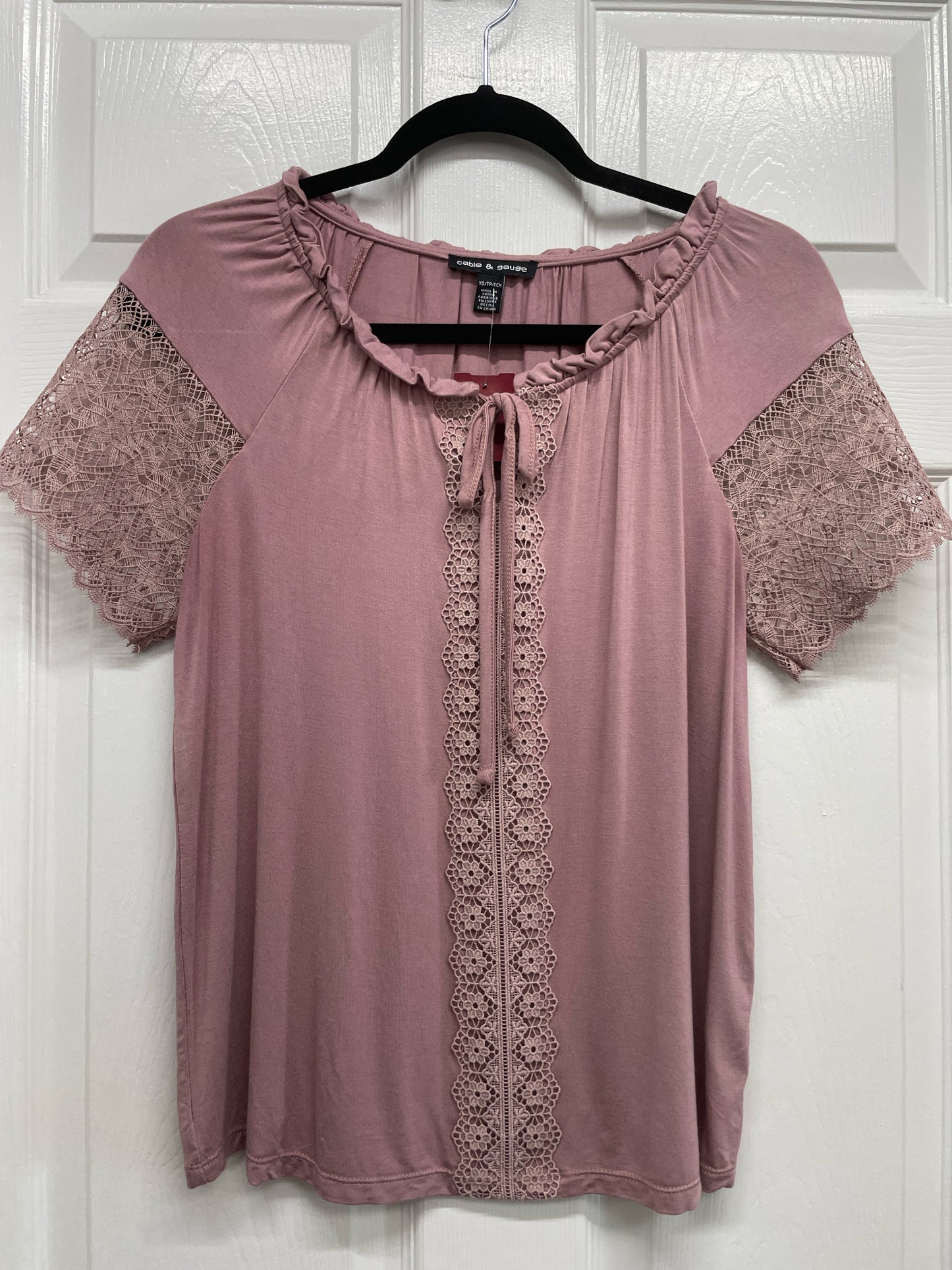 Size XS Cable & Gauge Shirt