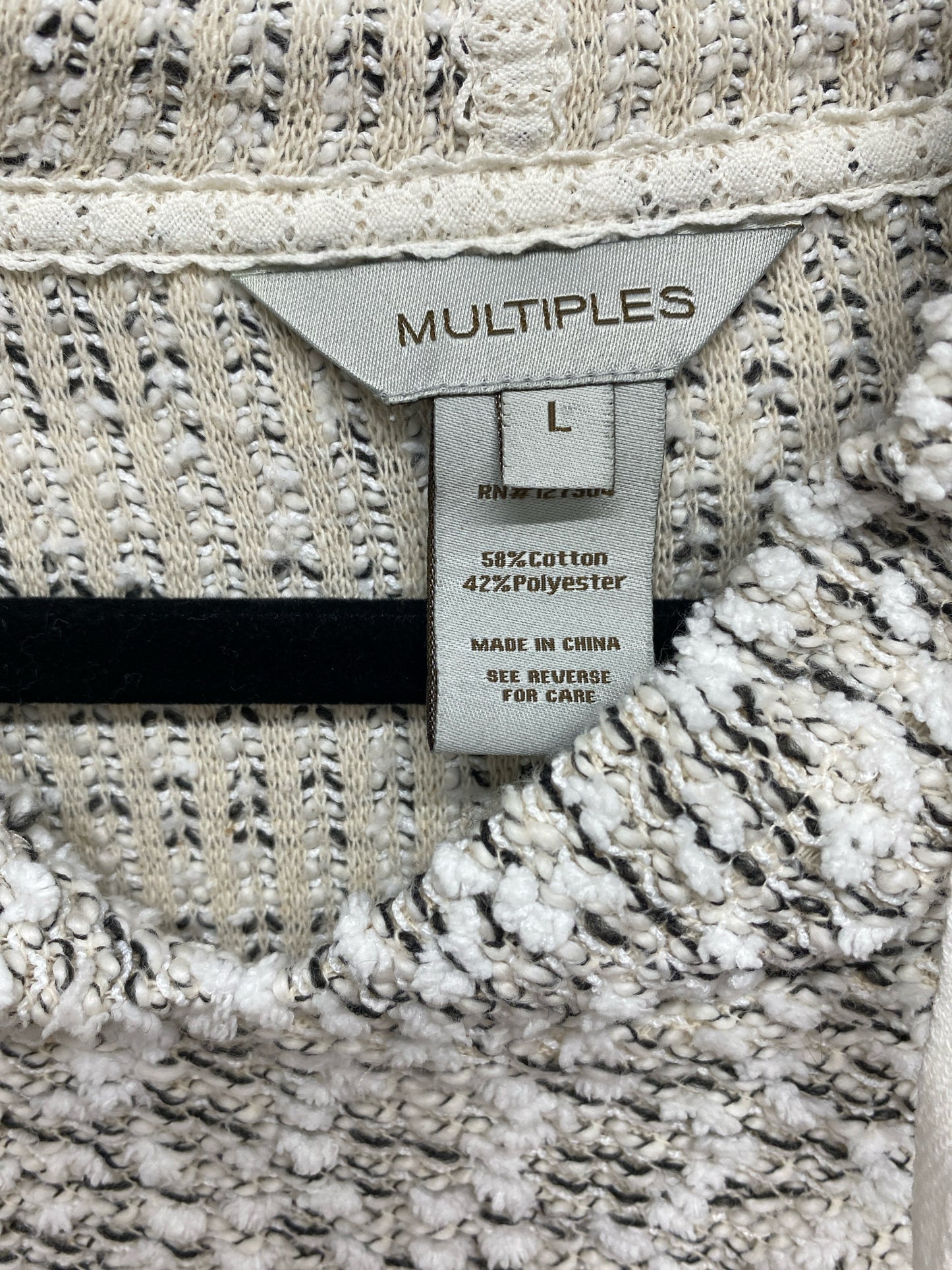 Size L Multiples Sweater