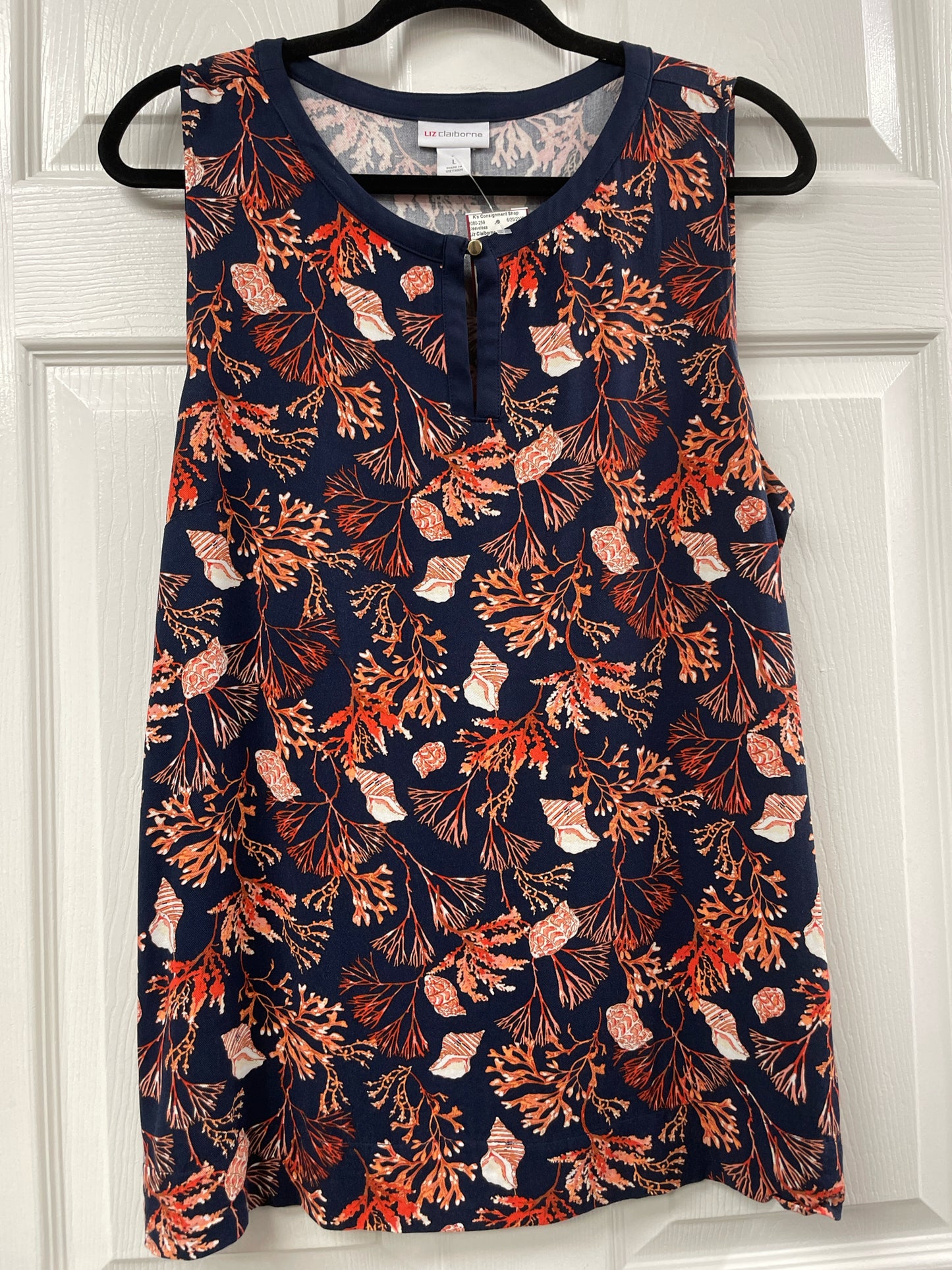 Size L Liz Claiborne Sleeveless