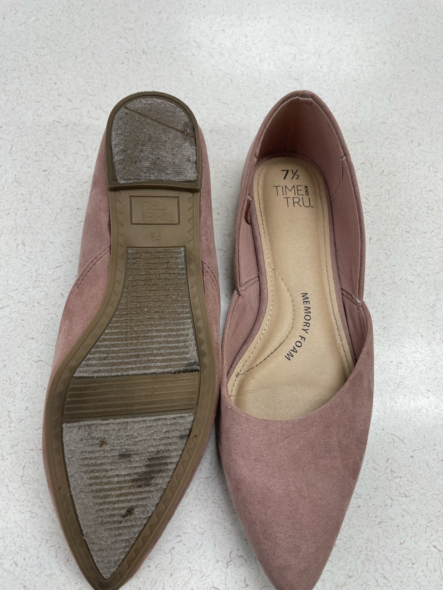 Shoe Size 7.5 Time and Tru Slip On