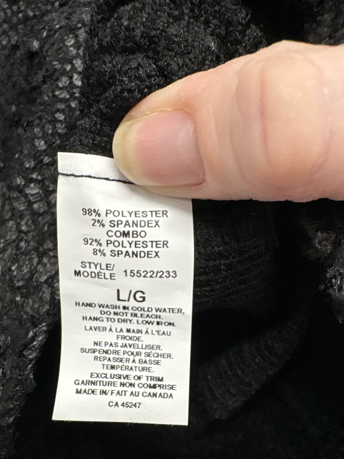 Size L Michael Tyler Jacket