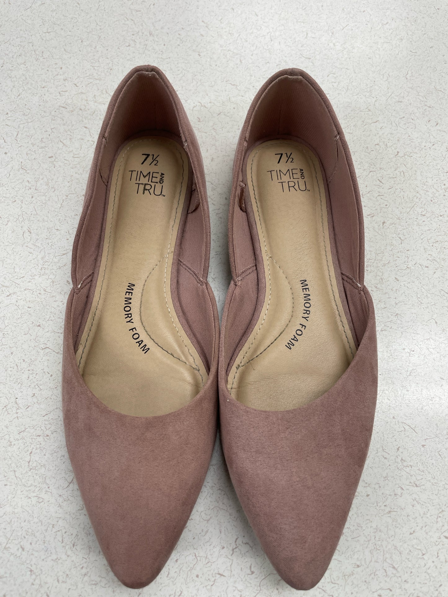 Shoe Size 7.5 Time and Tru Slip On
