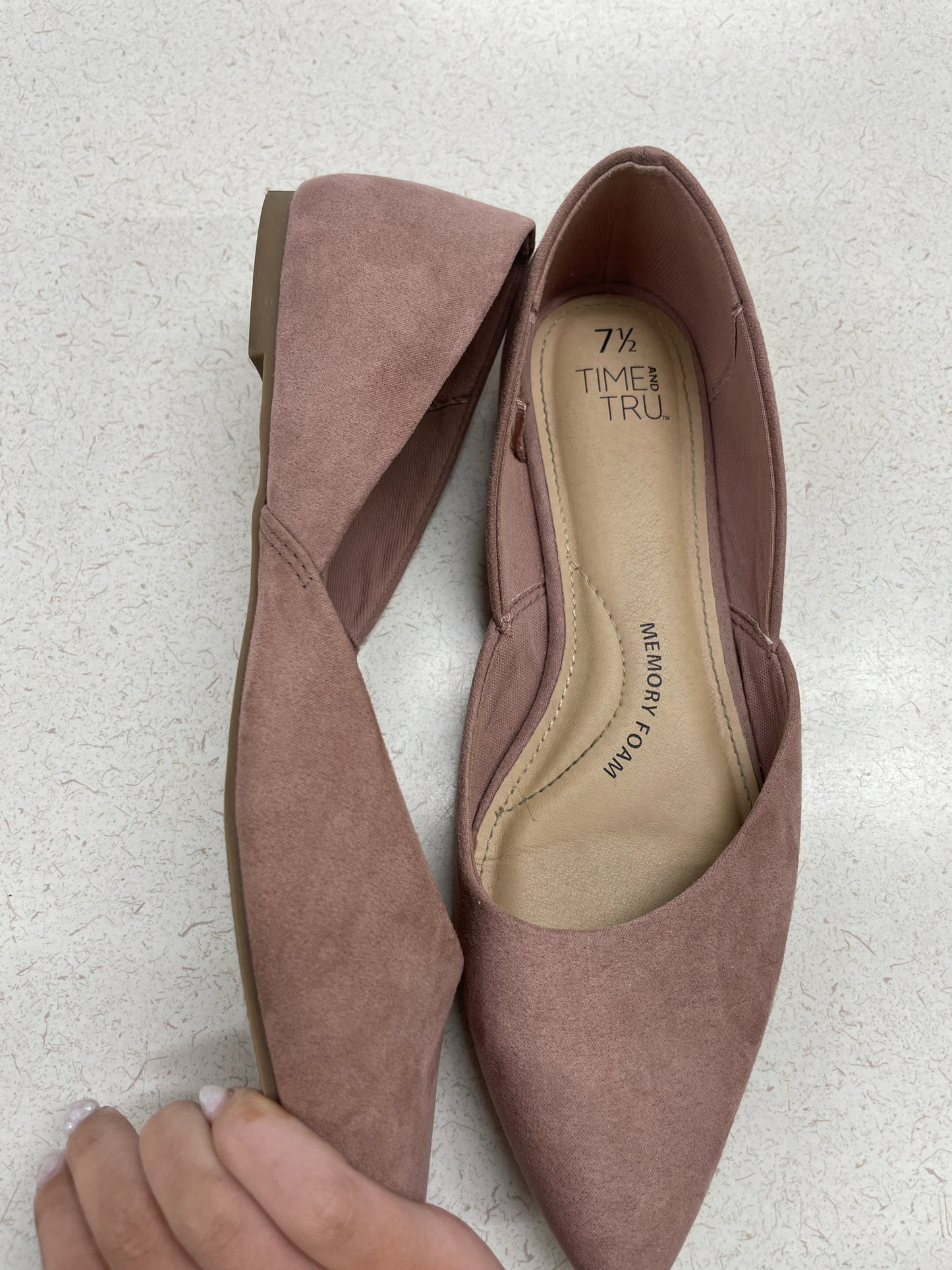 Shoe Size 7.5 Time and Tru Slip On