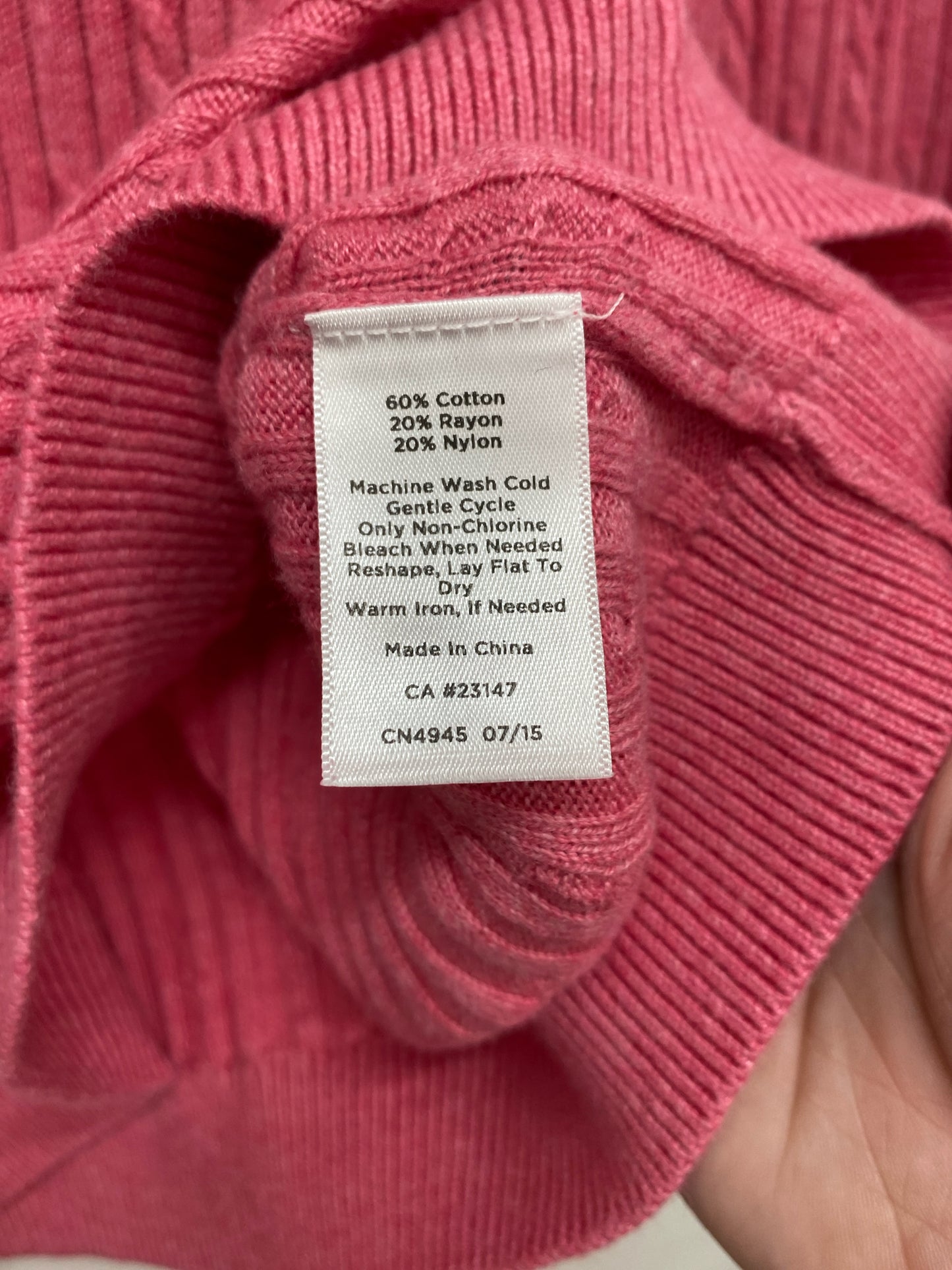 Size 1X Talbots Turtleneck